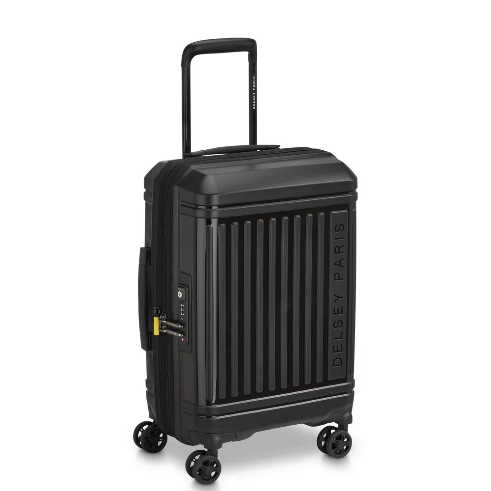 LUTECE SE Suitcase Cabin Expandable 55 CM BLACK Promotional Price