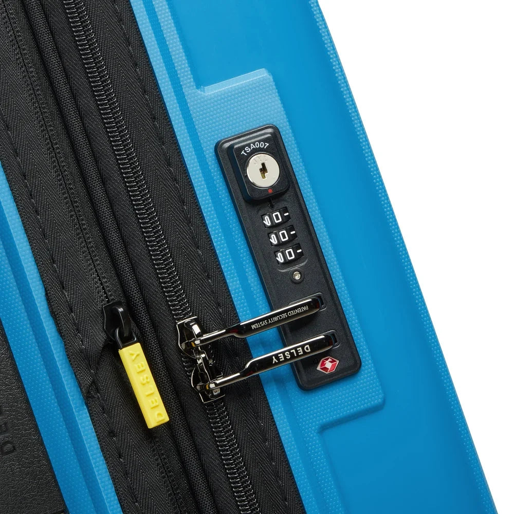 LUTECE SE Suitcase Cabin Expandable 55 CM BLACK Promotional Price